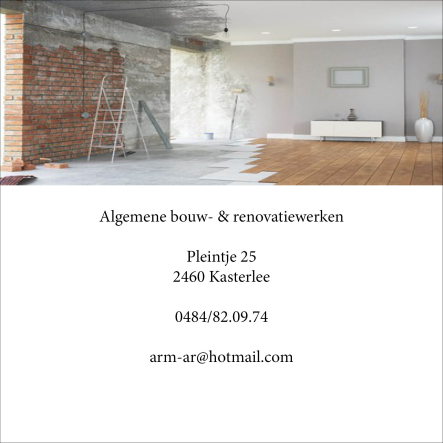 Algemene bouw en renovatie werken